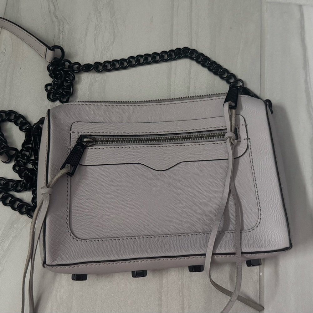 Rebecca Minkoff Gray Crossbody Bag with Modern Design